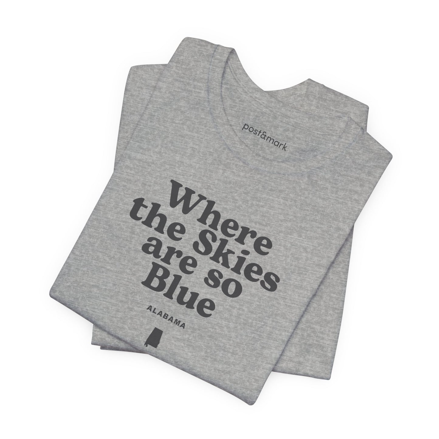 Alabama "Where the Skies are so Blue" Unisex Graphic Tee