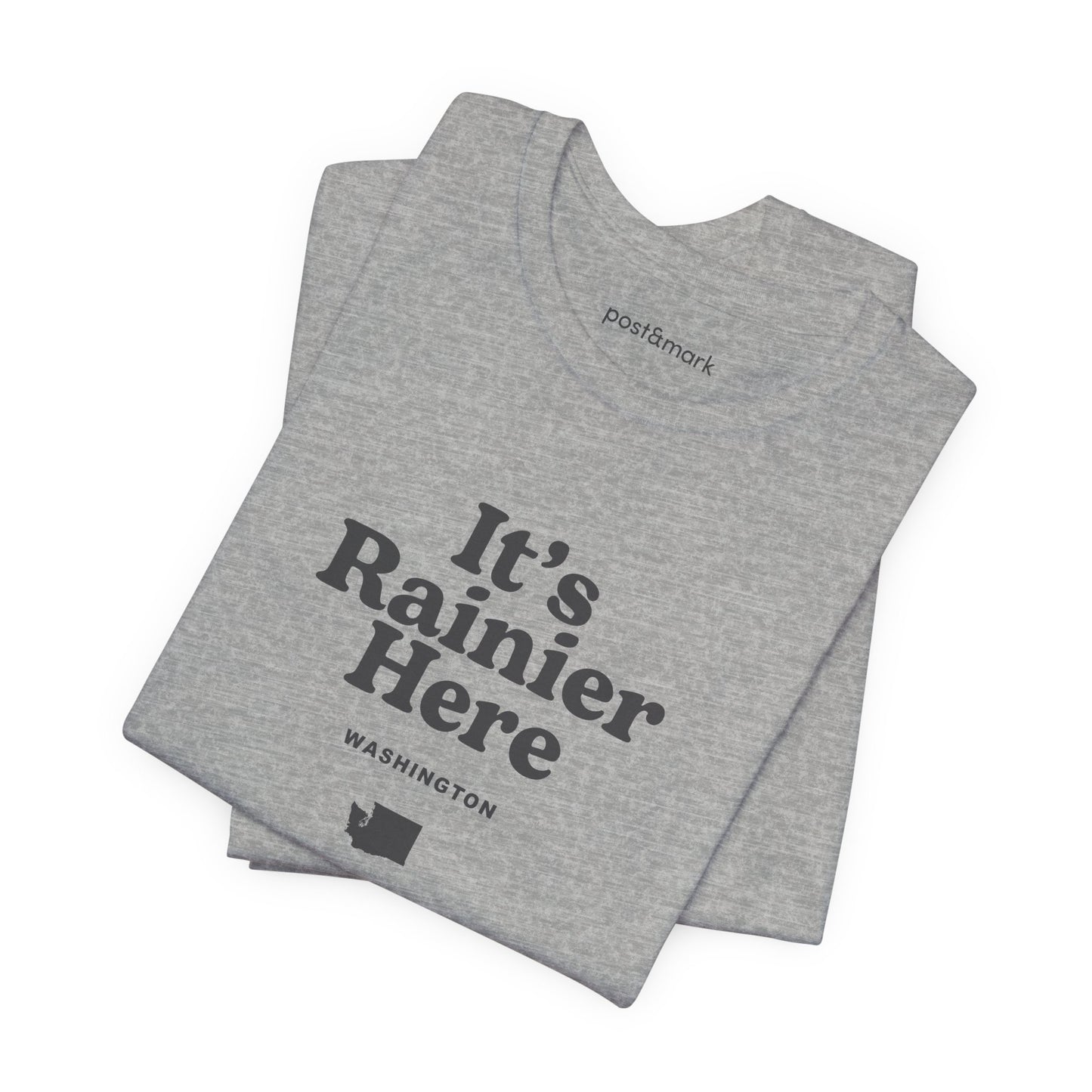 Washington "It's Rainier Here" Unisex Graphic Tee