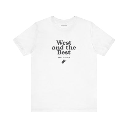 West Virginia "West and Best" Unisex Graphic Tee