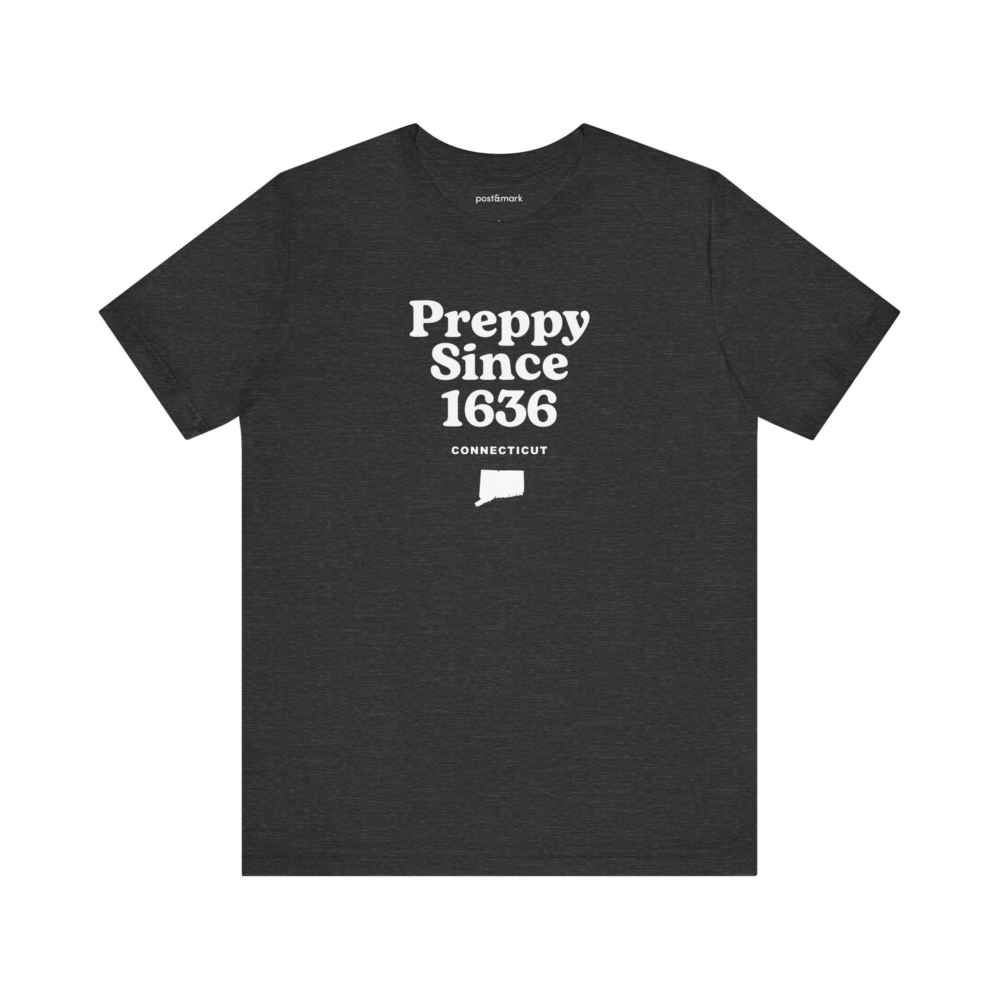 Connecticut "Preppy Since 1636" Unisex Graphic Tee