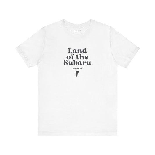 Vermont "Land of the Subaru" Unisex Graphic Tee