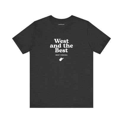 West Virginia "West and Best" Unisex Graphic Tee