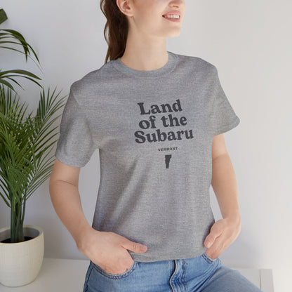 Vermont "Land of the Subaru" Unisex Graphic Tee